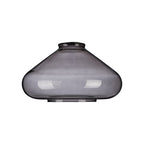 NLK10019 Olivia 1 Light Wide Pendant Antique Brass Black