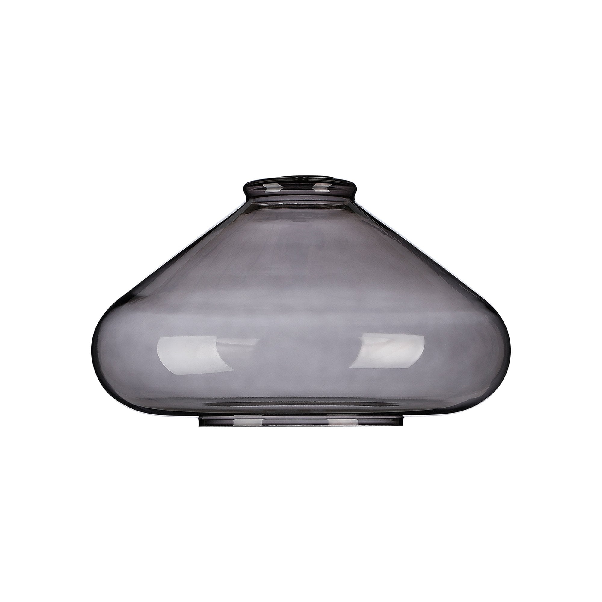 NLK10019 Olivia 1 Light Wide Pendant Antique Brass Black