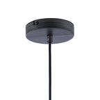 NLK10469 Olivia 1 Light Wide Pendant Pewter Lilac