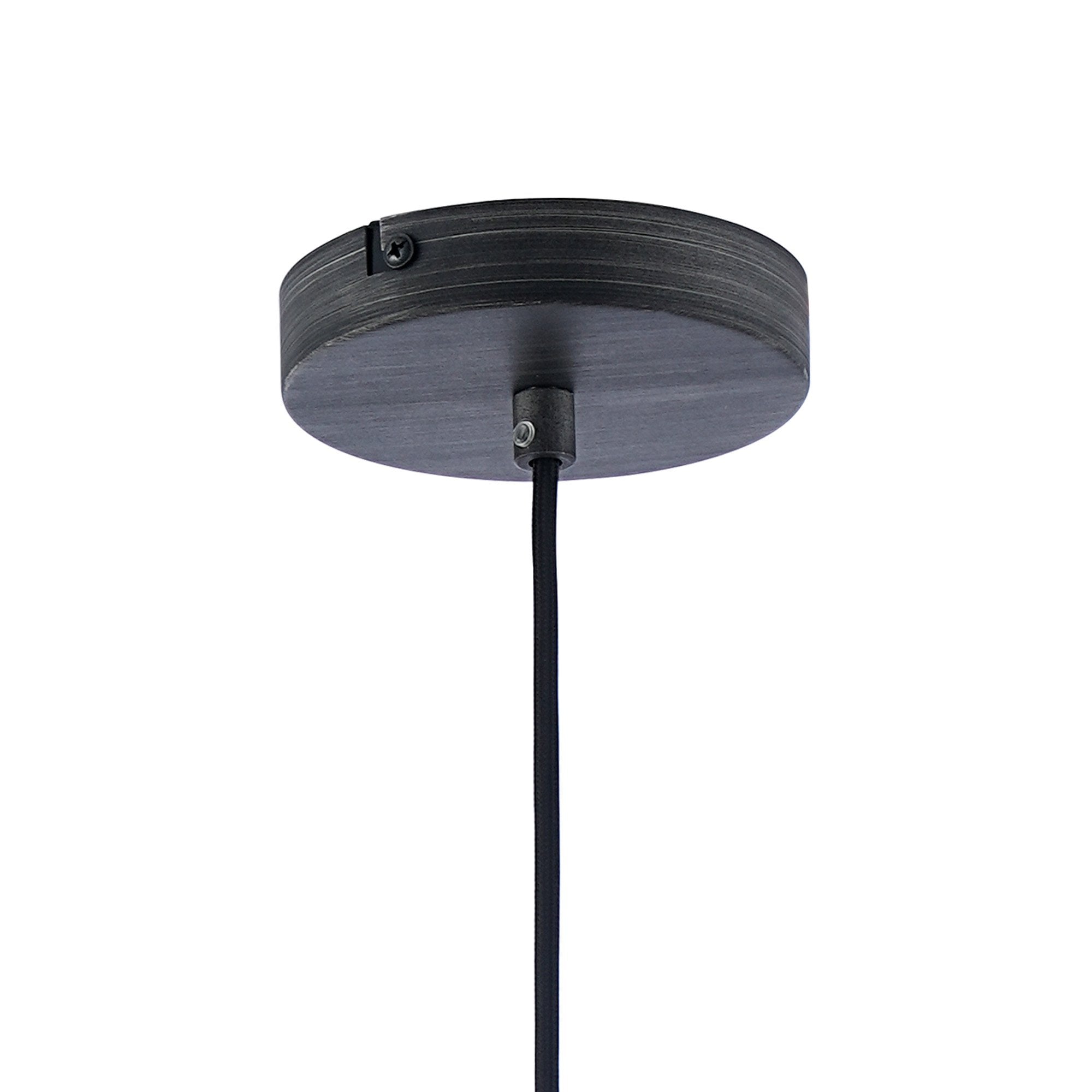 NLK10469 Olivia 1 Light Wide Pendant Pewter Lilac