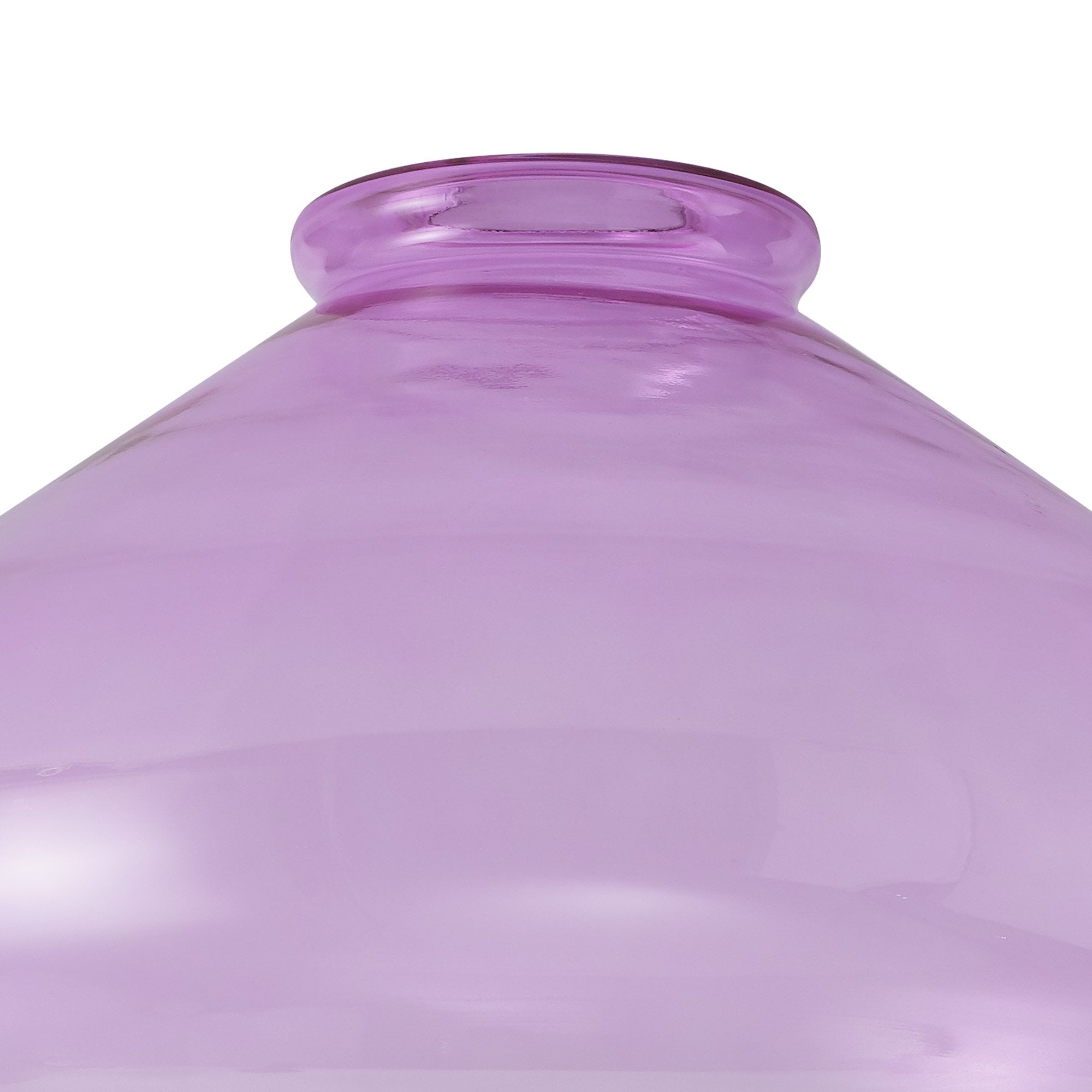 NLK10469 Olivia 1 Light Wide Pendant Pewter Lilac