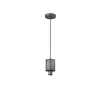 NLK10469 Olivia 1 Light Wide Pendant Pewter Lilac