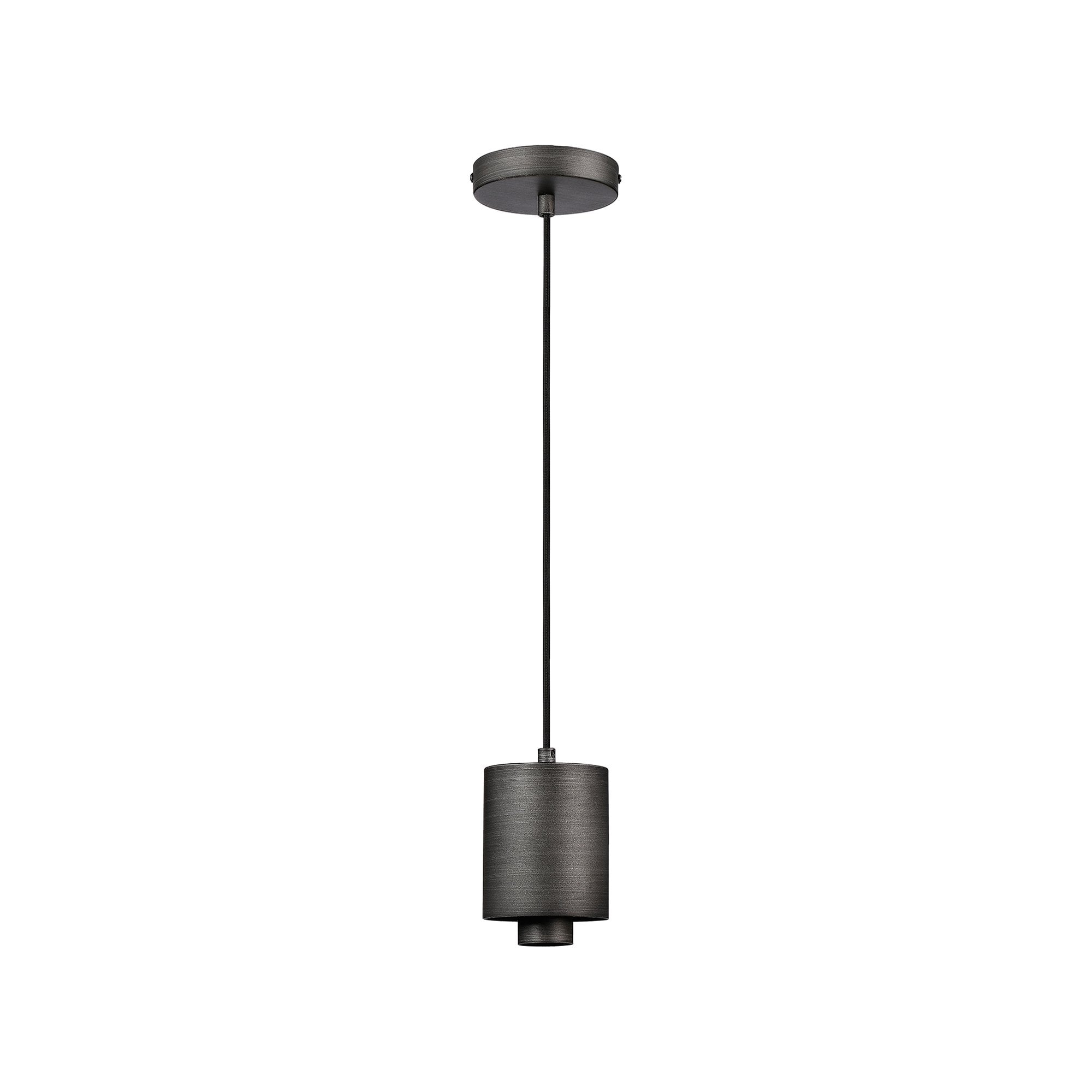 NLK10469 Olivia 1 Light Wide Pendant Pewter Lilac