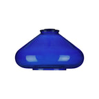 NLK10649 Olivia 1 Light Table Lamp Ancient Brass Blue