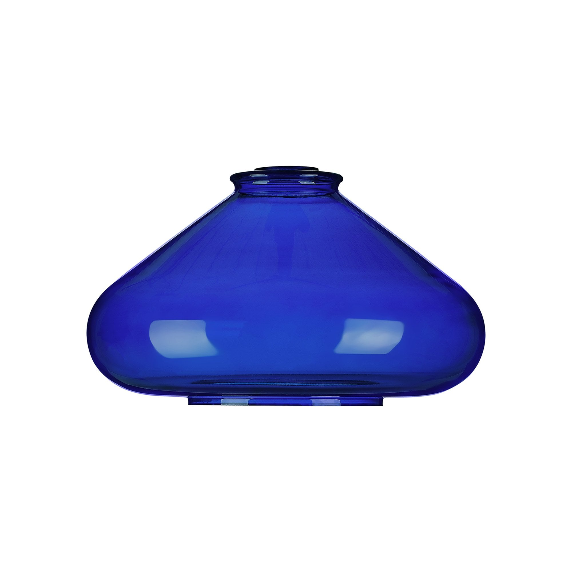 NLK10649 Olivia 1 Light Table Lamp Ancient Brass Blue