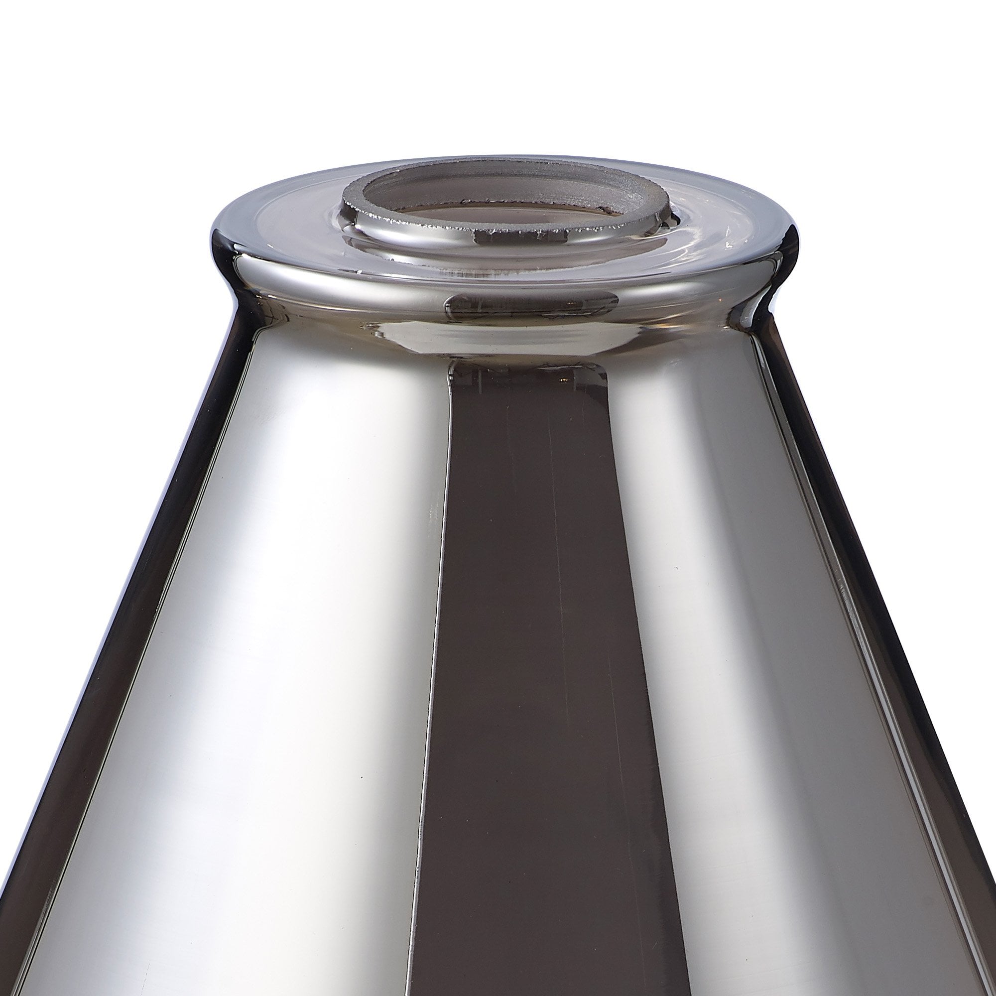 NLK11009 Olivia 1 Light Table Lamp Satin Black Smoke Plated