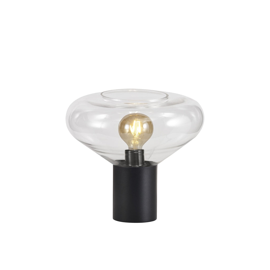 NLK11059 Olivia 1 Light Table Lamp Satin Black
