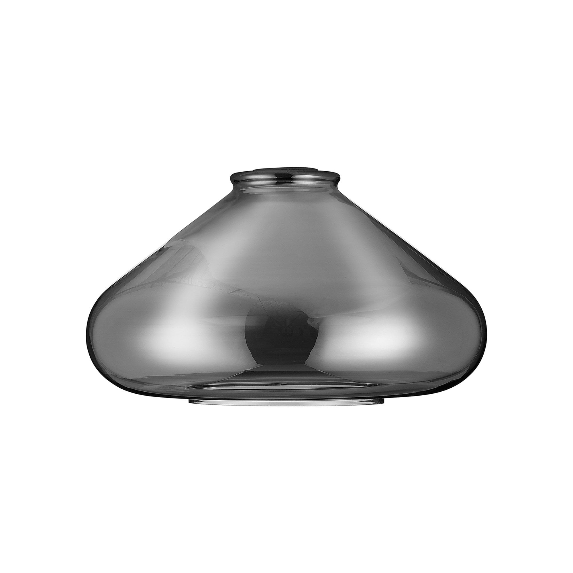 NLK11119 Olivia 1 Light Table Lamp Satin Black Smoke
