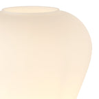 NLK11209 Olivia 1 Light Table Lamp Antique Brass Opal