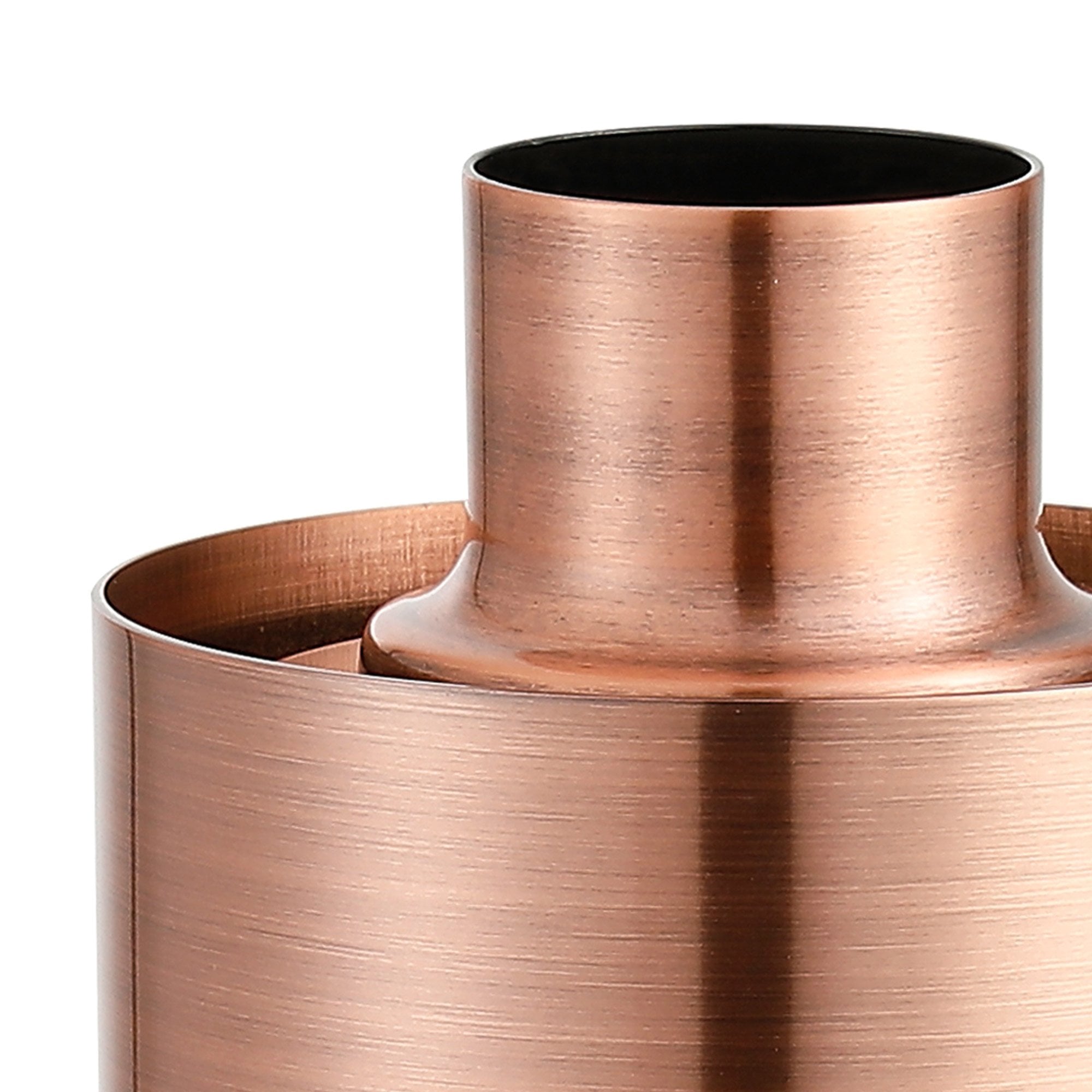 Olivia 1 Light Table  Lamp Antique Copper Green