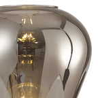 NLK11669 Olivia 1 Light Table Lamp Pewter Smoke Plated