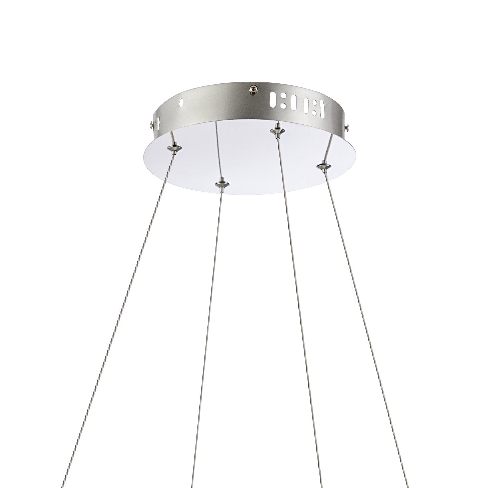 NL73409 Padwa 8 LED Ring Pendant Polished Chrome