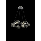 NL73409 Padwa 8 LED Ring Pendant Polished Chrome