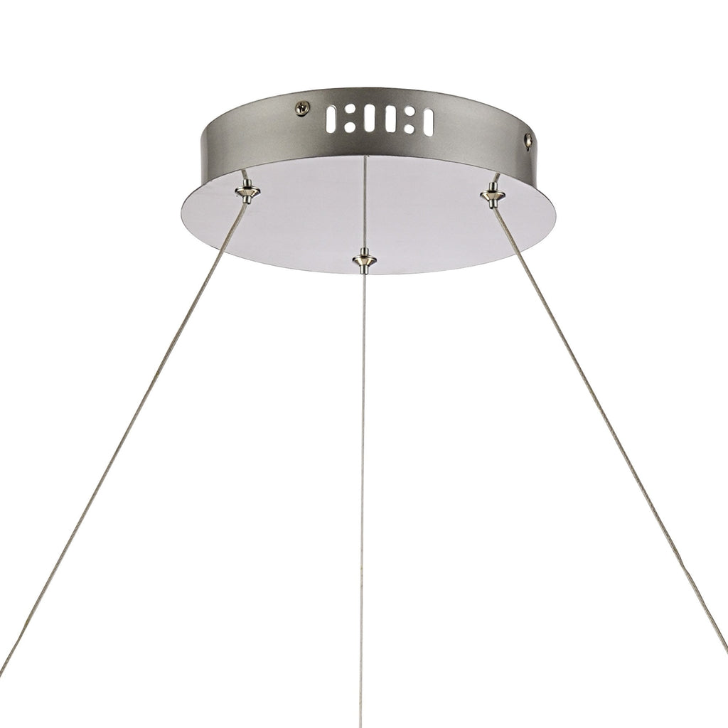NL73419 Padwa 12 LED Ring Pendant Polished Chrome