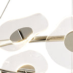 NL73419 Padwa 12 LED Ring Pendant Polished Chrome