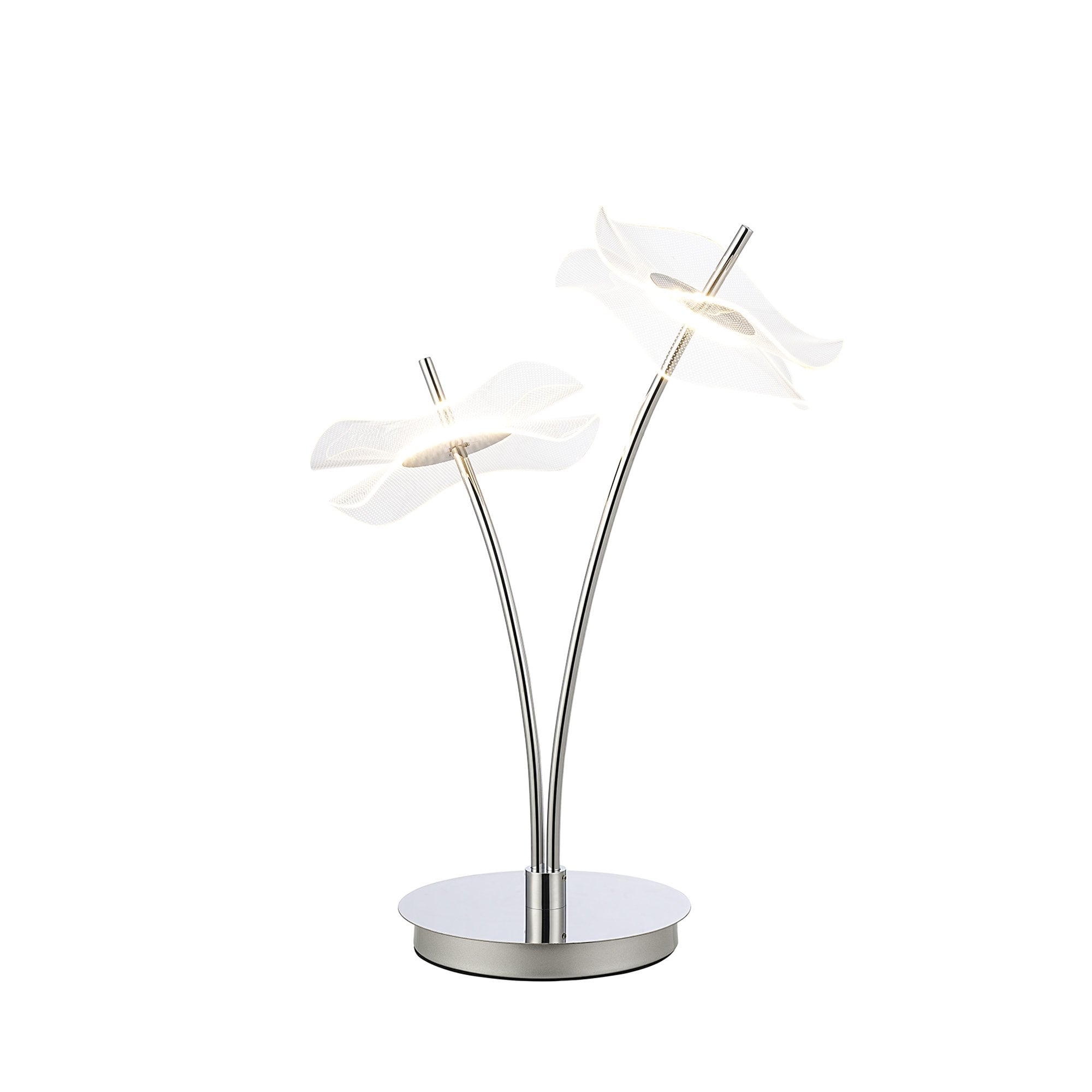 NL73449 Padwa 2 LED Table Lamp Polished Chrome
