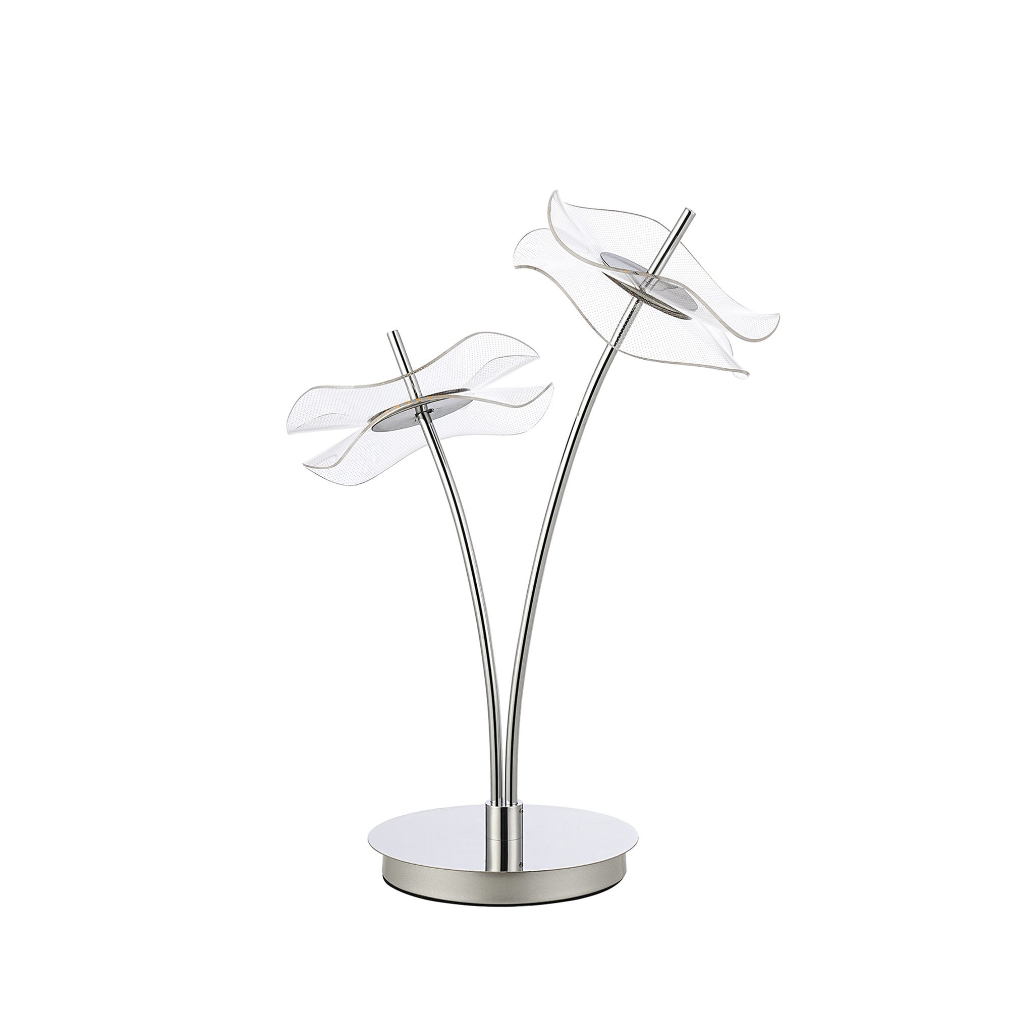 NL73449 Padwa 2 LED Table Lamp Polished Chrome
