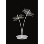 NL73449 Padwa 2 LED Table Lamp Polished Chrome