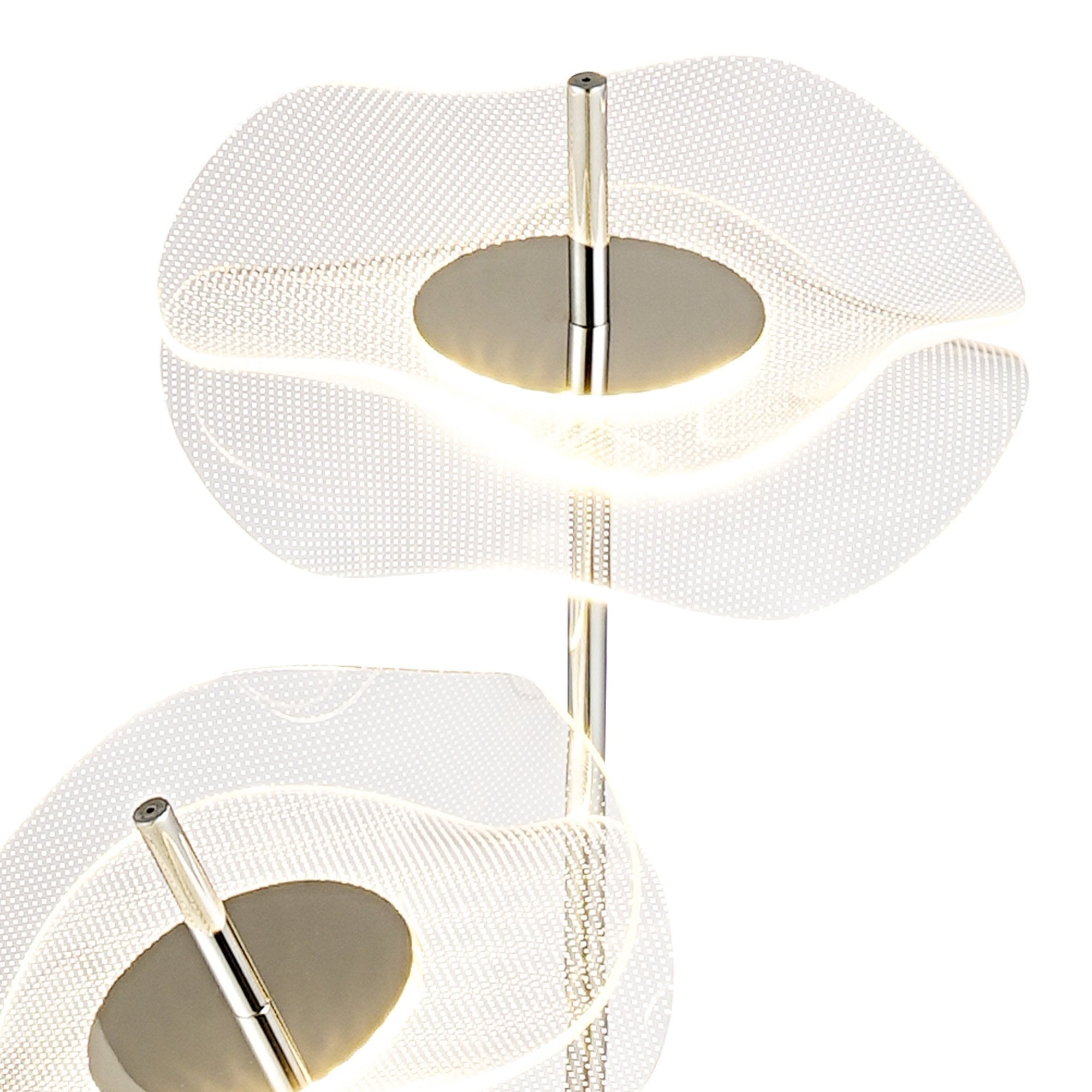 NL73459 Padwa 2 LED Floor Lamp Polished Chrome