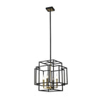 NL87999 Palit 4 Light Pendant Black Gold