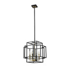 NL87999 Palit 4 Light Pendant Black Gold