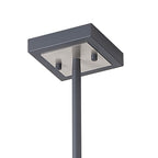 NL88009 Palit 4 Light Pendant Anthracite Satin Nickel