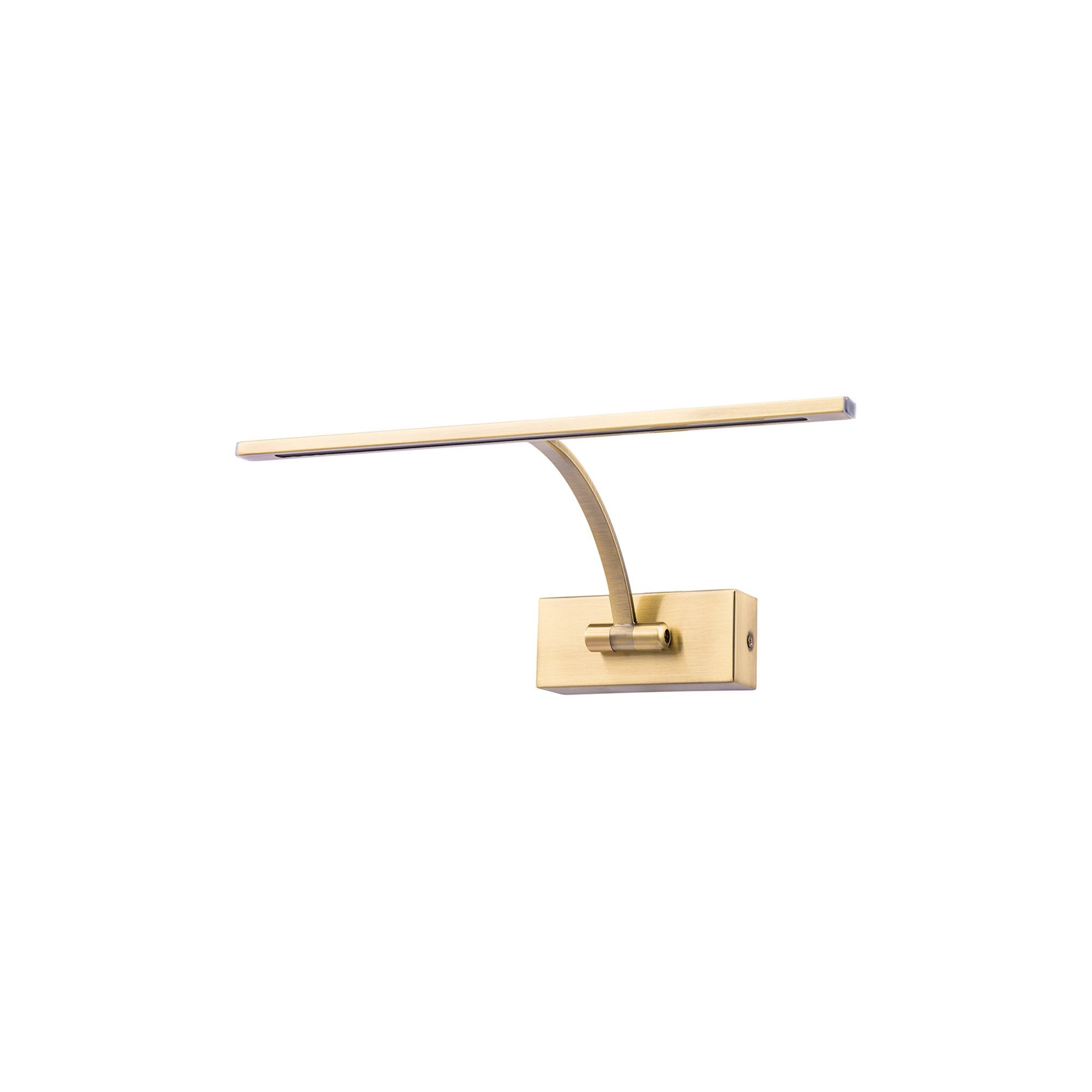 NL7832AB9 Penton 1 LED Picture Light Antique Brass Fosted