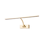 NL7833AB9 Penton 1 LED Picture Light Antique Brass Fosted