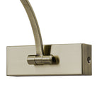 NL7833AB9 Penton 1 LED Picture Light Antique Brass Fosted