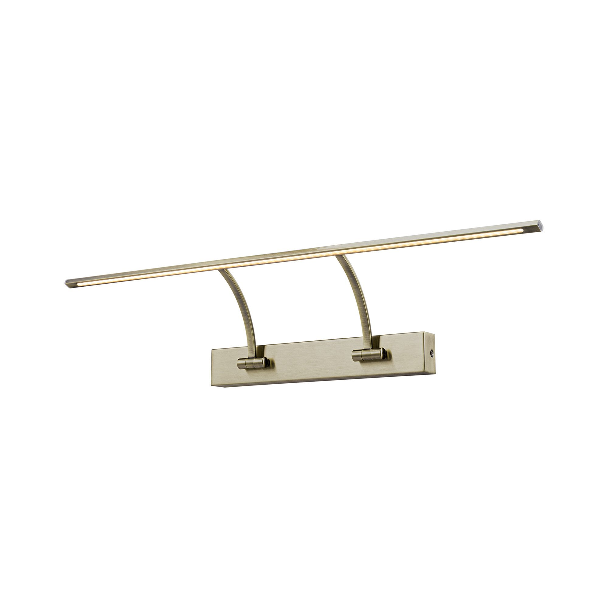 NL7834AB9 Penton 1 LED Picture Light Antique Brass Fosted