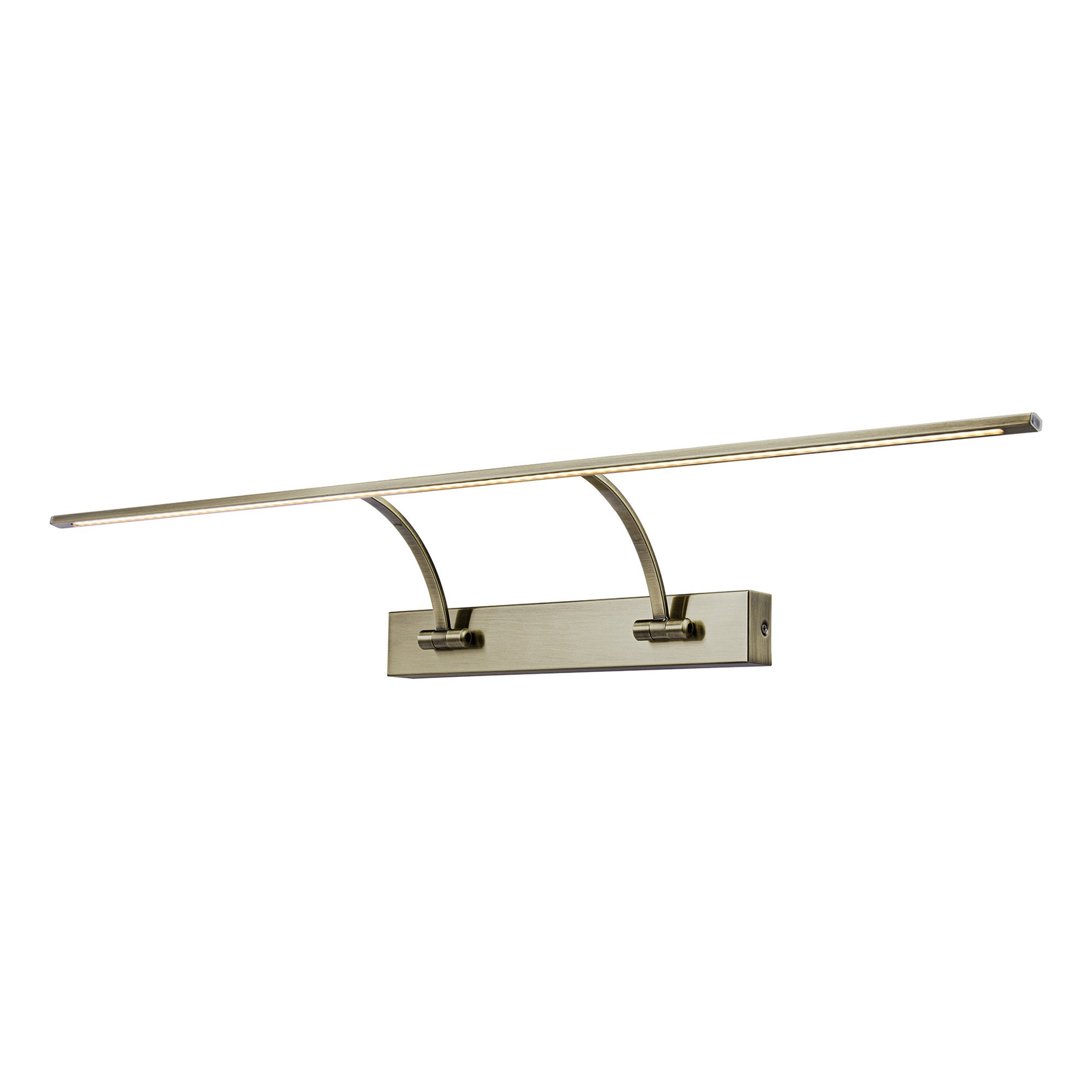 NL7835AB9 Penton 1 LED Picture Light Antique Brass Fosted