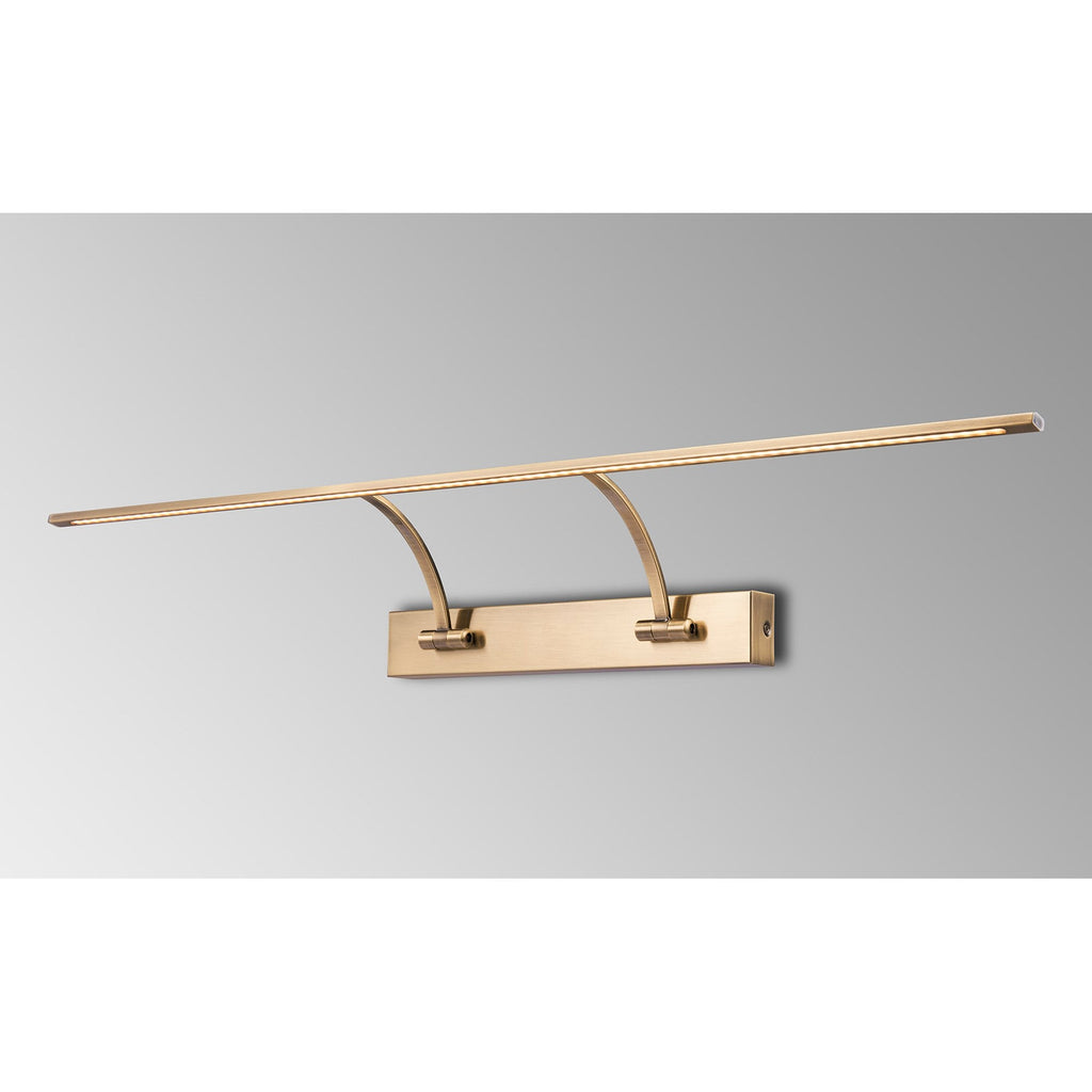 NL7835AB9 Penton 1 LED Picture Light Antique Brass Fosted