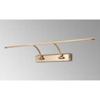 NL7835AB9 Penton 1 LED Picture Light Antique Brass Fosted