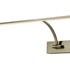 NL7835AB9 Penton 1 LED Picture Light Antique Brass Fosted