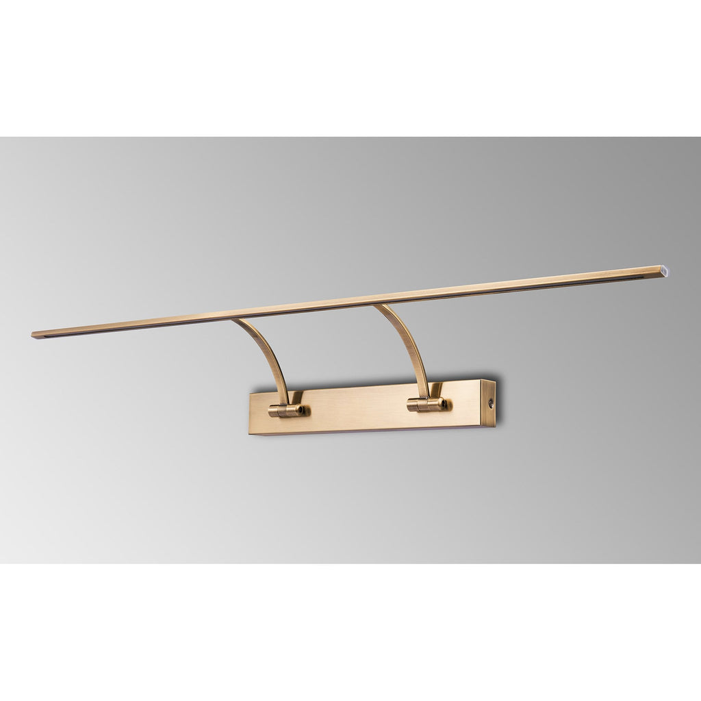 NL7835AB9 Penton 1 LED Picture Light Antique Brass Fosted