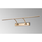 NL7835AB9 Penton 1 LED Picture Light Antique Brass Fosted
