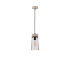 NLK15629 Raibon 1 Light Pendant Concrete Smoke