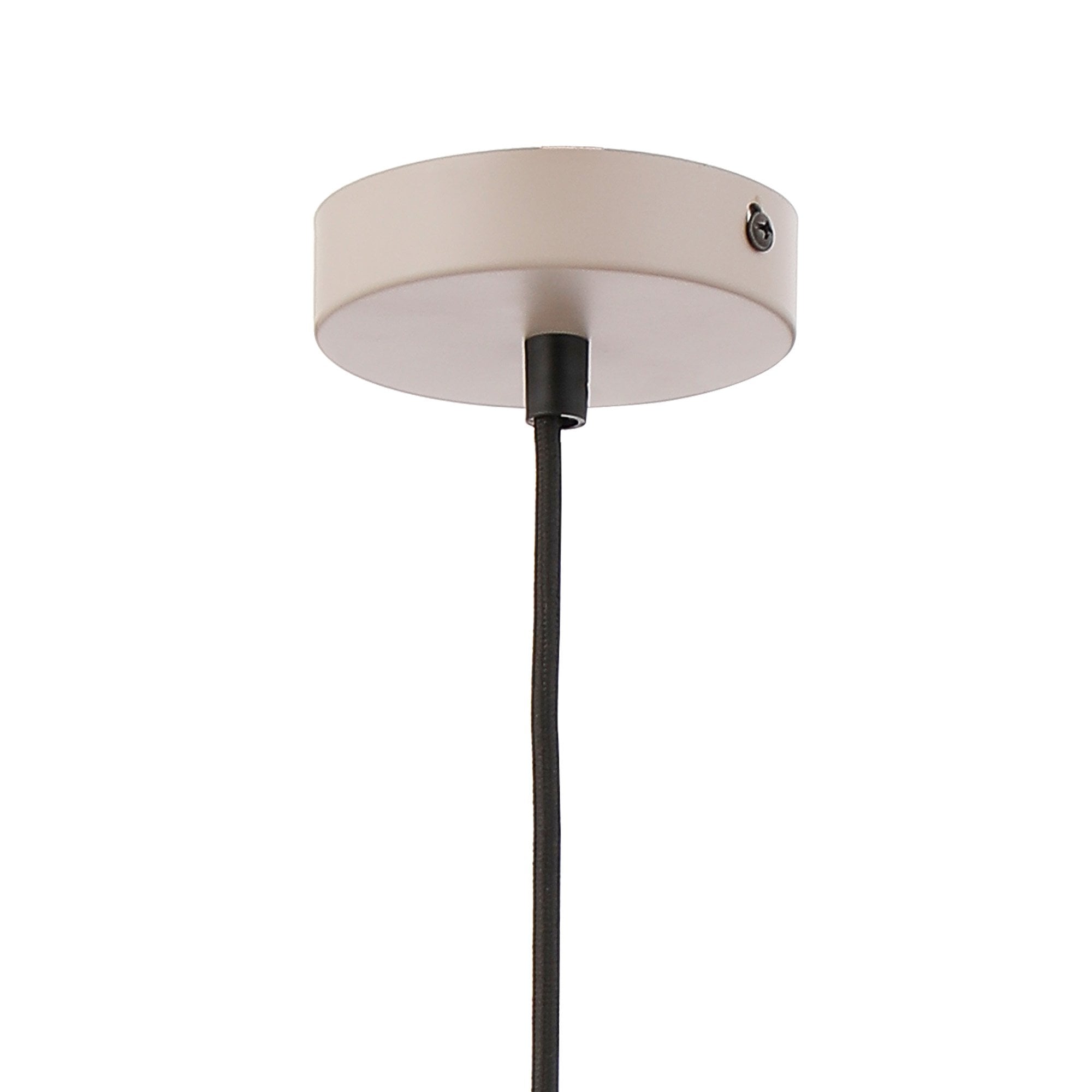 NLK15629 Raibon 1 Light Pendant Concrete Smoke