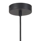 NLK15629 Raibon 1 Light Pendant Concrete Smoke
