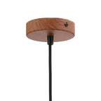 NLK15639 Raibon 1 Light Pendant Walnut Opal