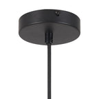 NLK15639 Raibon 1 Light Pendant Walnut Opal
