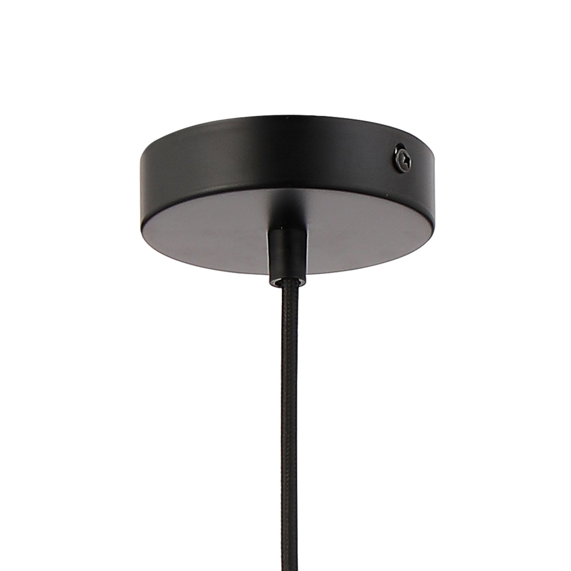 NLK15649 Raibon 1 Light Pendant Black Marble Opal