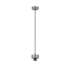 NLK15659 Raibon 1 Light Pendant Satin Nickel Clear