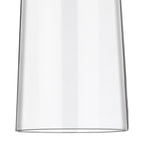 NLK15689 Raibon 1 Light Ceiling Light White Marble Clear