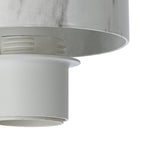 NLK15689 Raibon 1 Light Ceiling Light White Marble Clear