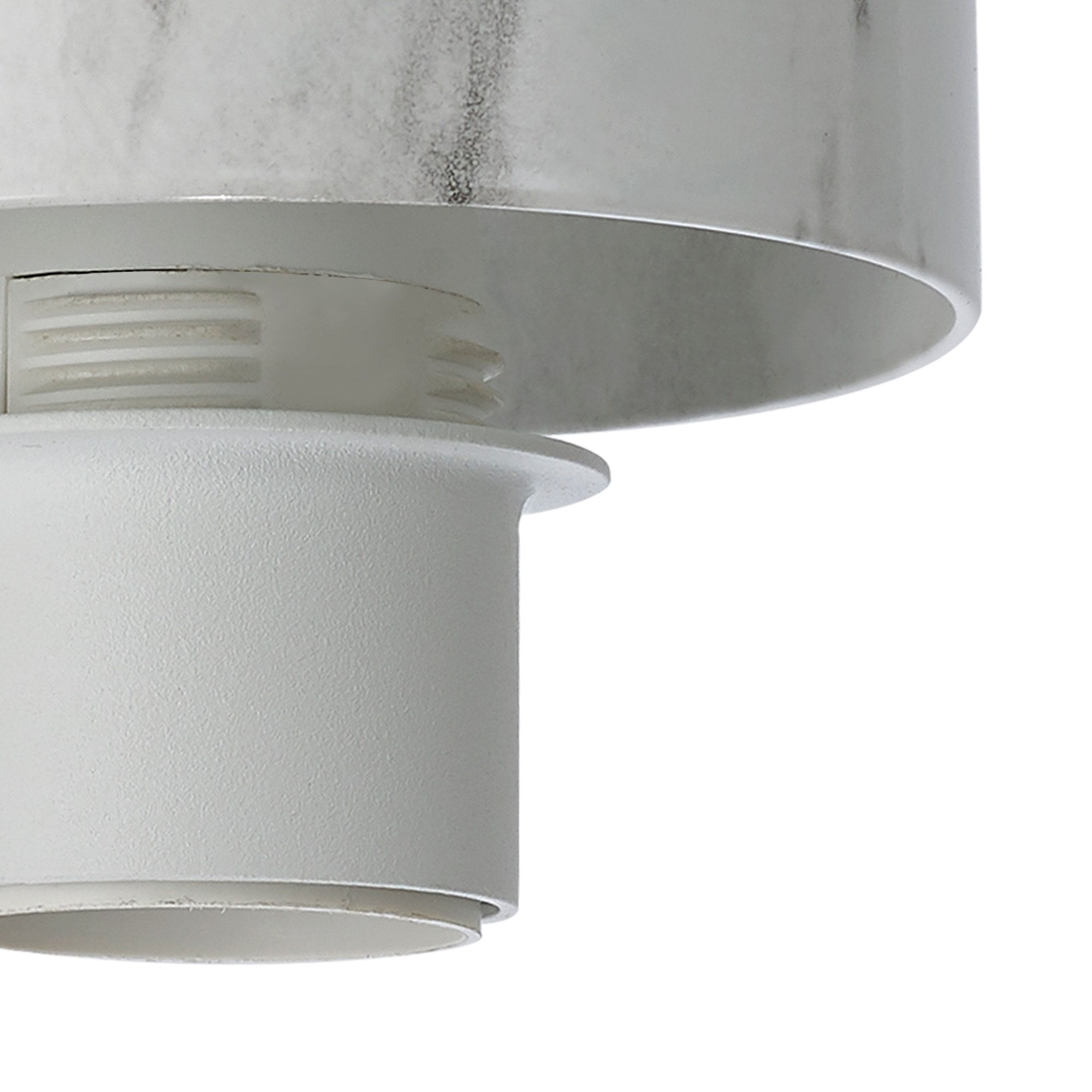 NLK15689 Raibon 1 Light Ceiling Light White Marble Clear