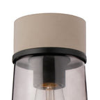 NLK15709 Raibon 1 Light Ceiling Light Concrete Smoke