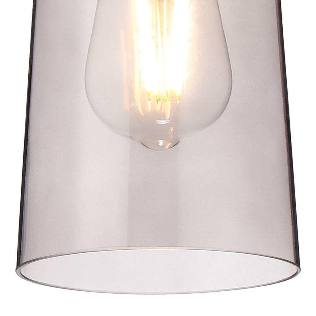 NLK15709 Raibon 1 Light Ceiling Light Concrete Smoke
