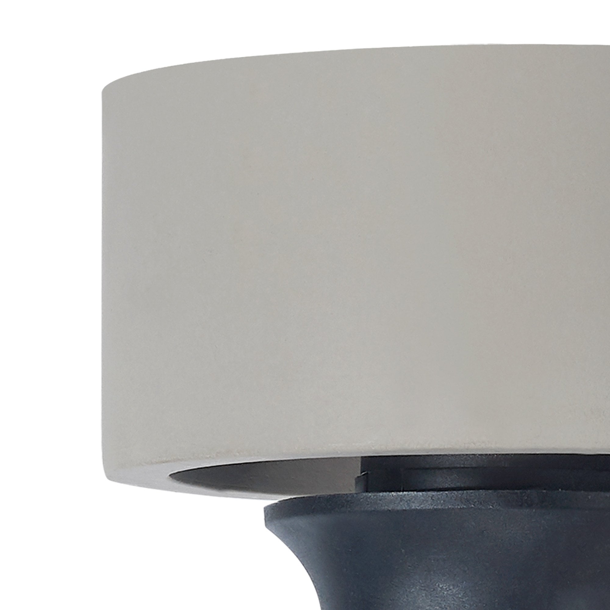 NLK15709 Raibon 1 Light Ceiling Light Concrete Smoke