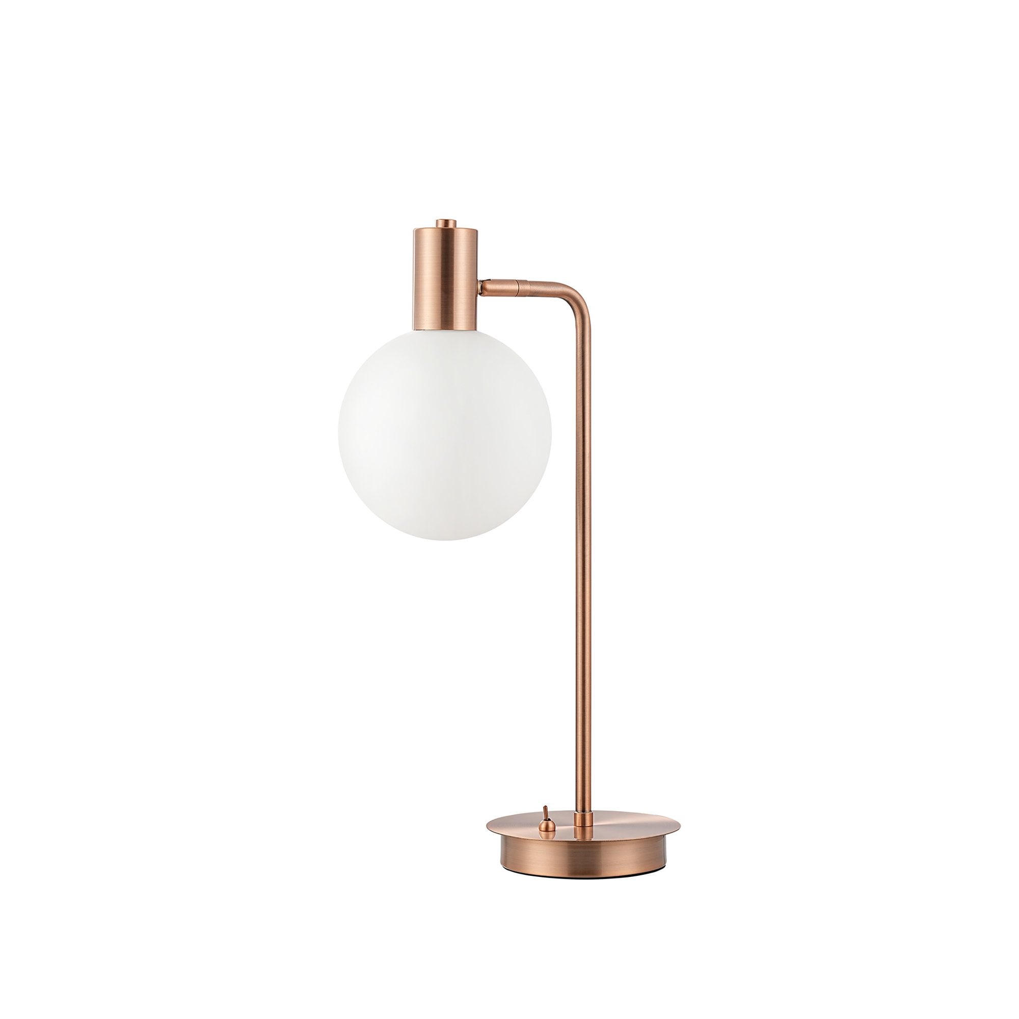 Rome 1 Light Table  Lamp Antique Copper